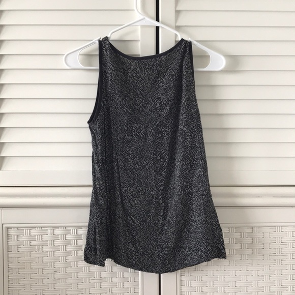 Componix Polka Dot Black Tank Top Medium - Picture 3 of 3